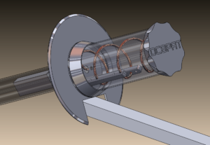 L-Band helix as dish feed